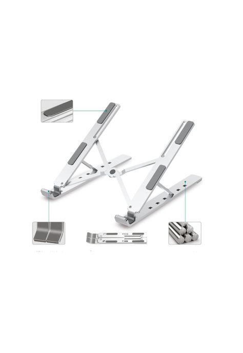 Base portátil para notebook de Aluminio 6 posiciones-2