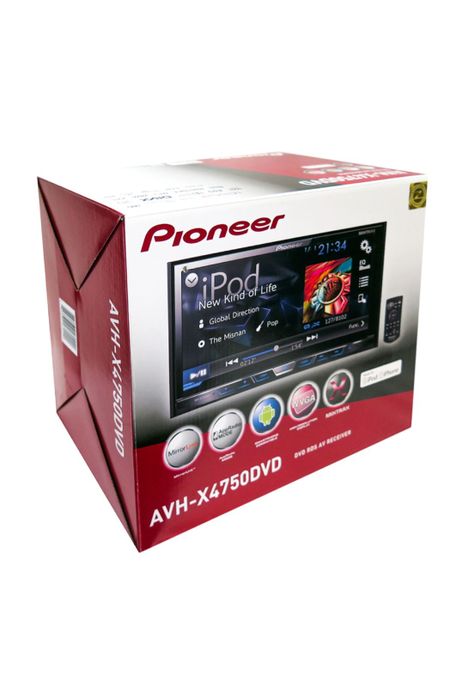 Monitor Pioneer AVH-X4750DVD: Imágenes y Sonido de Calidad Superior-3