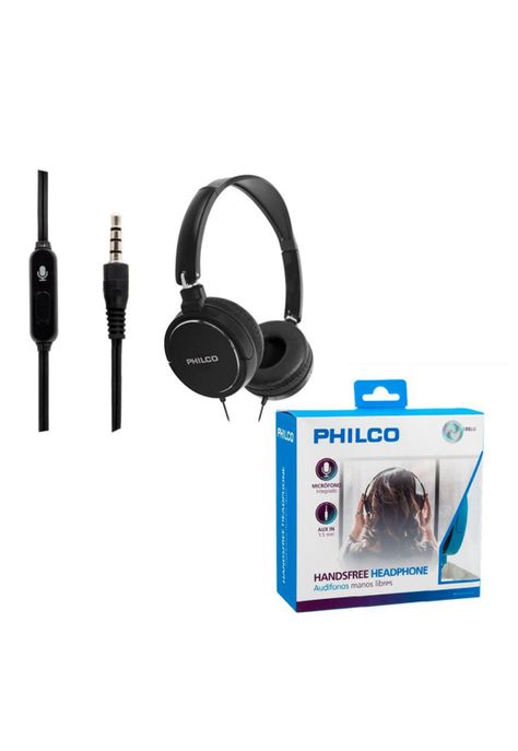 Audífonos Negro Cintillo Philco 3,5 mm Over-ear-2