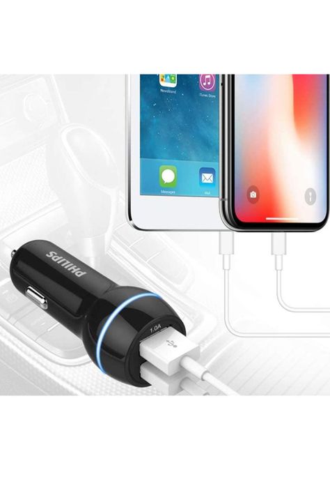 Cargador Philips DLP2357 para autos 12Volts Ultra Fast-4