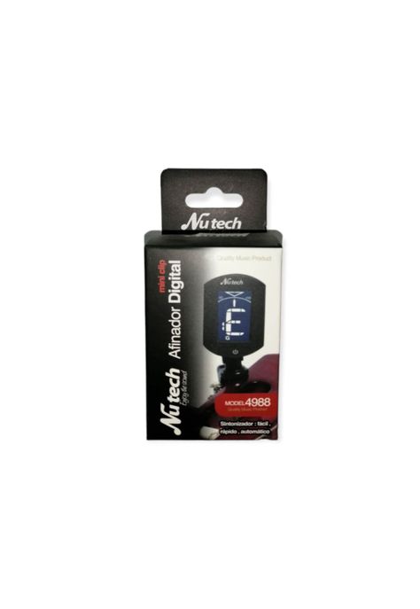 Afinador Mini-Clip Cromático Nutech-1