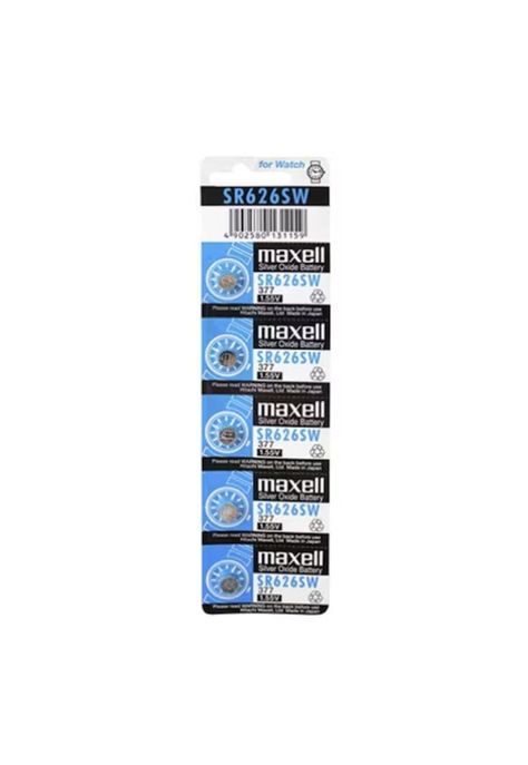 Pilas Maxell Blister 5 PILAS Sr626sw-2