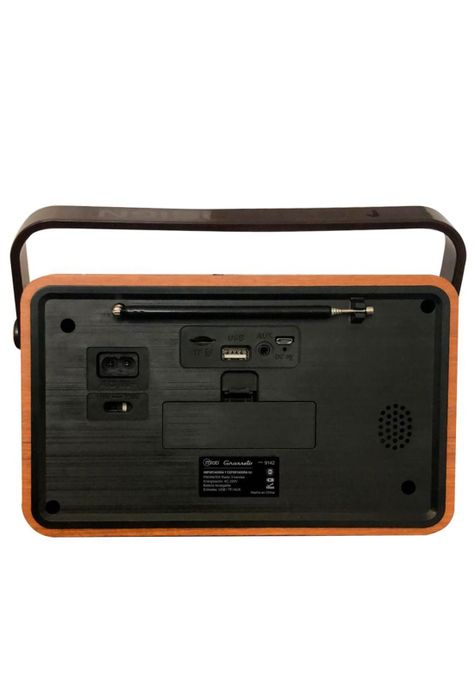 Radio Portátil Bluetooth Retro Grosseto Mlab 9142-1
