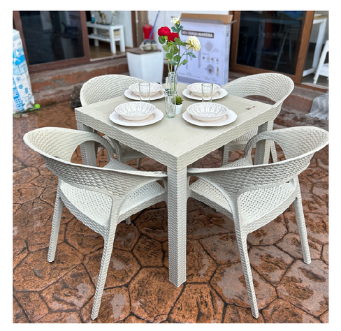 Comedor terraza zapallar 4 personas textura ratan-2