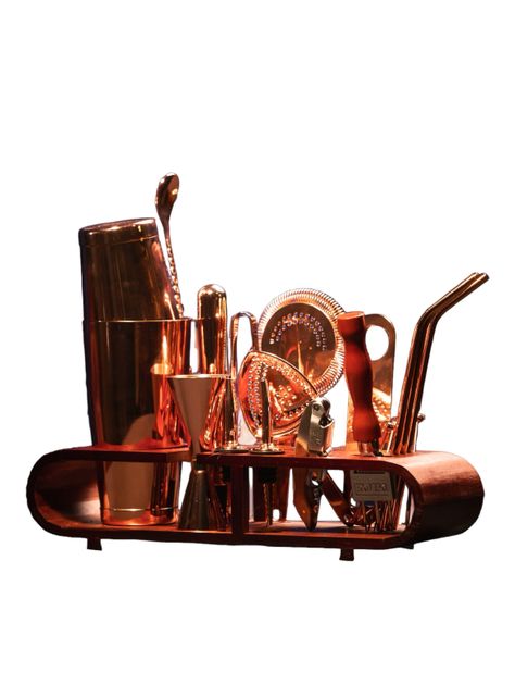 Set Coctelería Profesional 20 Pzs Cobre, Bar, Bartender-0