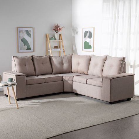 Seccional Hamburgo Beige-1