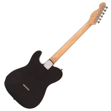 VINTAGE V20 COASTER SERIES Telecaster - GLOSS BLACK-1