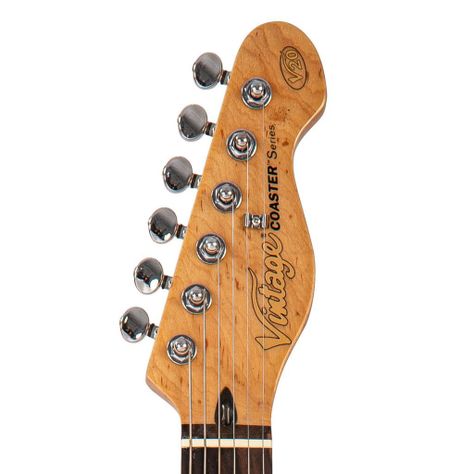 VINTAGE V20 COASTER SERIES Telecaster - GLOSS BLACK-2