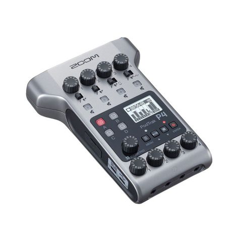Grabador Multipista Portátil PodTrak P4 Zoom-3