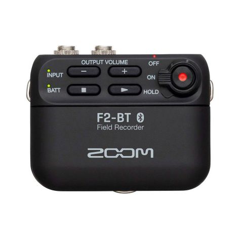 Grabadora De Campo Compacta con Bluetooth F2-BT/B Zoom-0