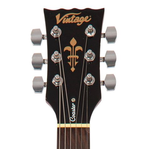VINTAGE V10 COASTER SERIES LES PAUL - WINE RED-4