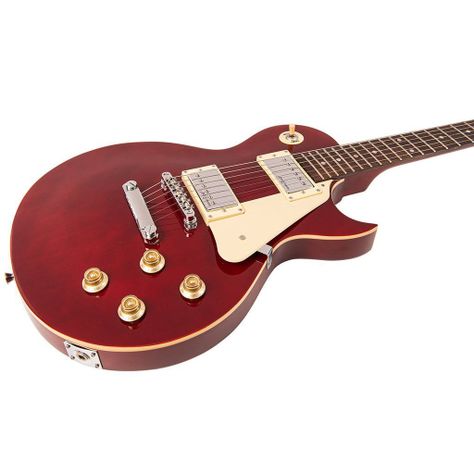 VINTAGE V10 COASTER SERIES LES PAUL - WINE RED-6
