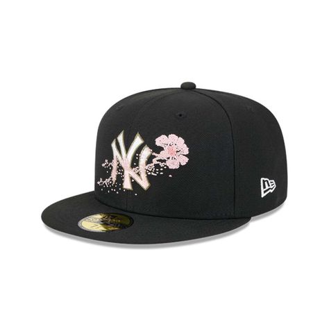 Gorro 59fifty MLB New York Yankees Dotted Floral Black - 60505279-0
