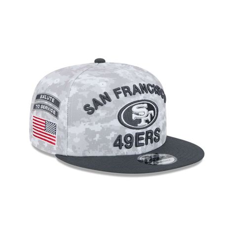 Gorra 9Fifty San Francisco 49Ers NFL Salute to Service Charcoal - 60583037-0