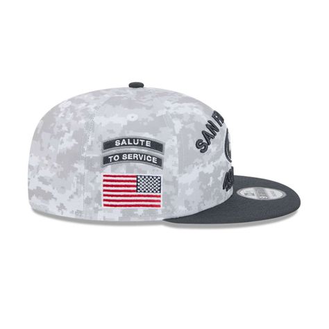 Gorra 9Fifty San Francisco 49Ers NFL Salute to Service Charcoal - 60583037-4