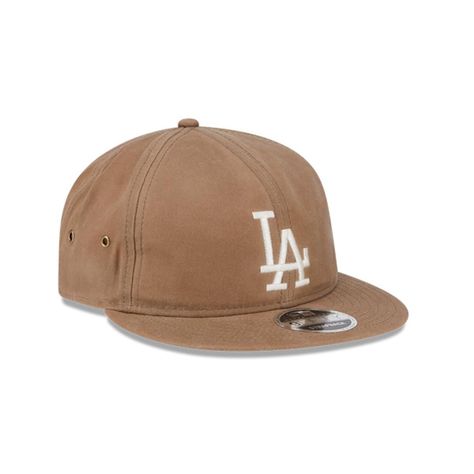 Gorra 9Fifty Los Angeles Dodgers MLB Waxed Canvas Beige - 60585439-1