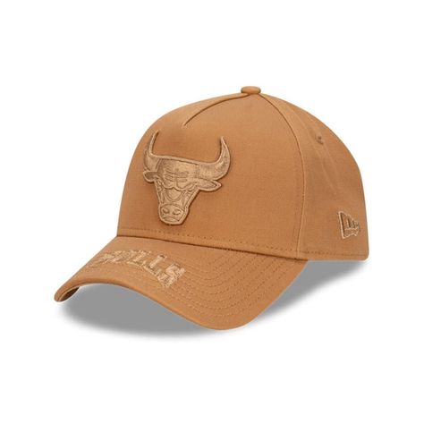 Gorra 9Forty  NBA Chicago Bulls Tonal Visor Hit Med Beige - 60588313-2