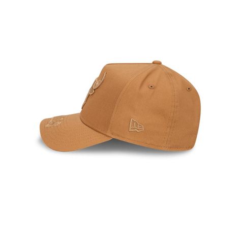Gorra 9Forty  NBA Chicago Bulls Tonal Visor Hit Med Beige - 60588313-3
