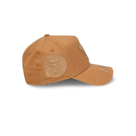 Gorra 9Forty  NBA Chicago Bulls Tonal Visor Hit Med Beige - 60588313-4