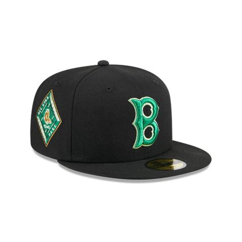 Gorra Boston Red Sox MLB 59Fifty Metallic Green Pop Black - 60505815-0