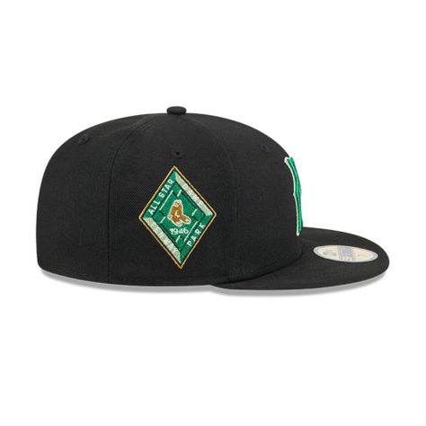 Gorra Boston Red Sox MLB 59Fifty Metallic Green Pop Black - 60505815-3