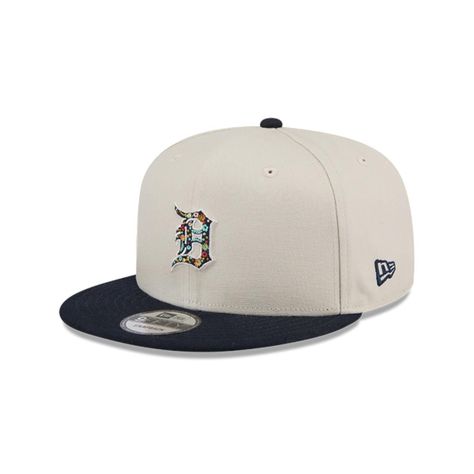 Gorro 9fifty MLB Detroit Tigers Floral Fill Light Beige - 60565641-1