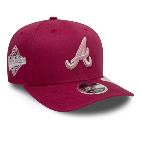 Gorra 9Fifty Atlanta Braves MLB World Series Dark Red - 60595237-0