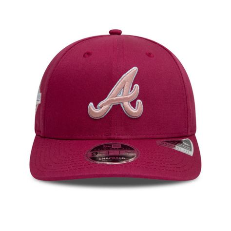 Gorra 9Fifty Atlanta Braves MLB World Series Dark Red - 60595237-1