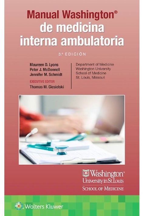 Libro Manual Washington De Medicina Interna Ambulatoria 3Ed.-0