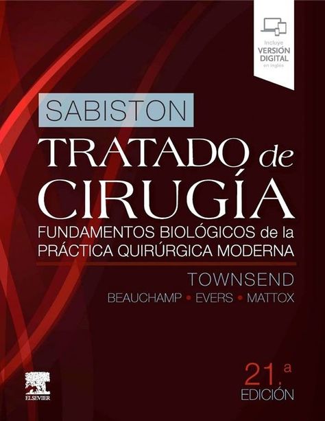Libro Sabiston. Tratado De Cirugia 21Ed.-0