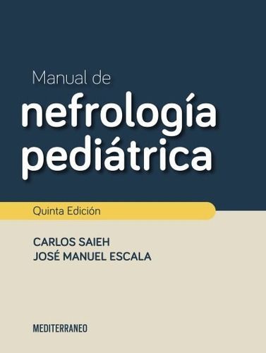 Libro Manual De Nefrologia Pediatrica 5ed.-0