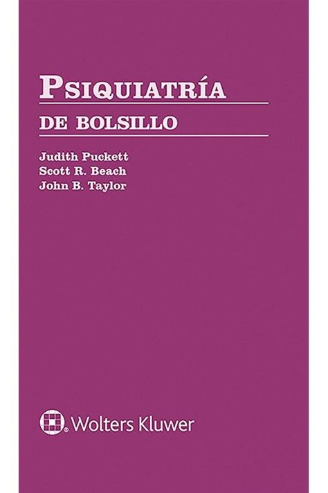 Libro Psiquiatria De Bolsillo-0
