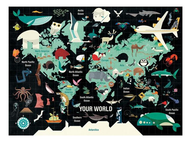 Puzzle 1000pcs Tu Mundo Mudpuppy-0