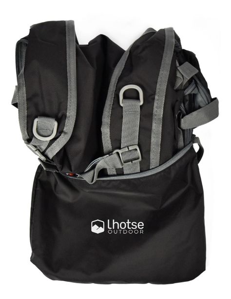 Mochila Outdoor Lhotse Plegable 25Lt Negra-4