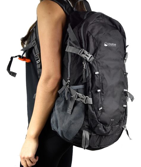Mochila Outdoor Lhotse Plegable 25Lt Negra-6