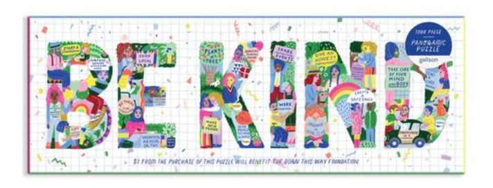 Puzzle 1000 Pcs Be Kind Mudpuppy-3