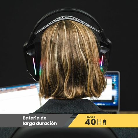 Audífono Gamer Zenit Elite Wireless 7.1 Levo-2
