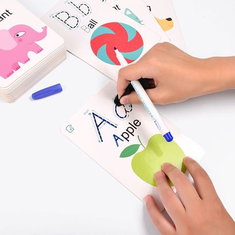 Tarjetas Abecedario Escribir Y Borrar MiDeer-4