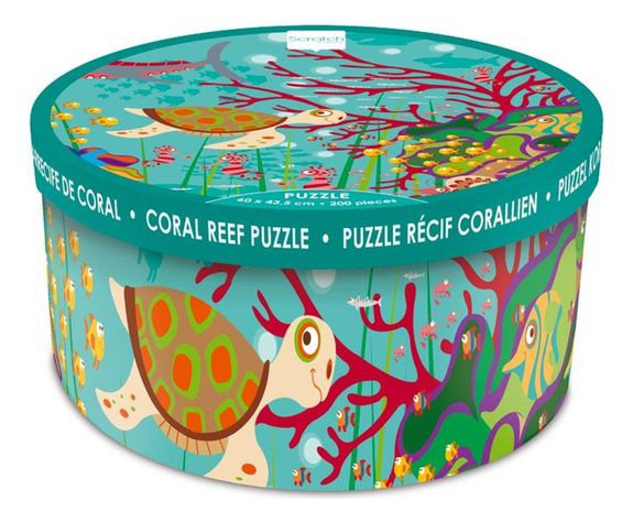 Puzzle 200Pcs Bajo El Mar Scratch Europe-1