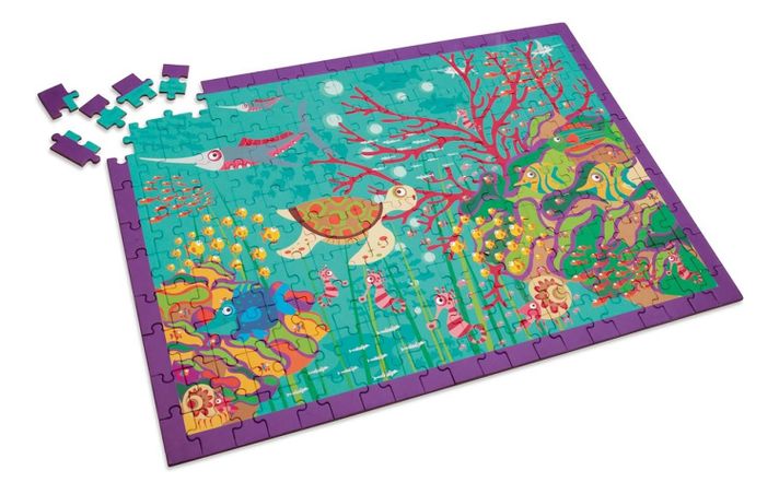 Puzzle 200Pcs Bajo El Mar Scratch Europe-2