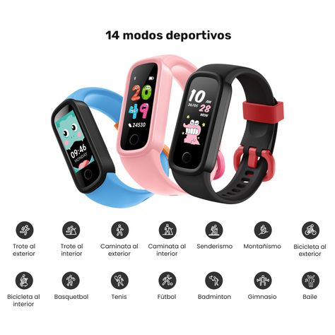 Banda Smartband Lhotse Kids R01 Blue-6