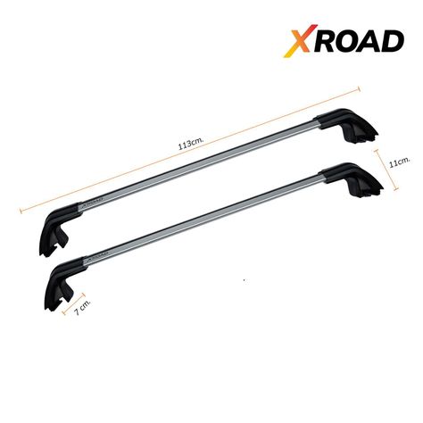 Pack Barras portaequipaje + Toldo Para Camping XROAD-3