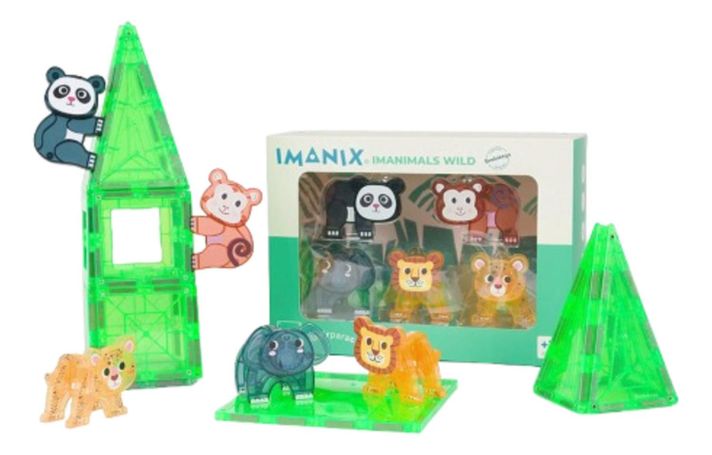 Imanix Imanimals Jungla Salvaje 5 Piezas-0