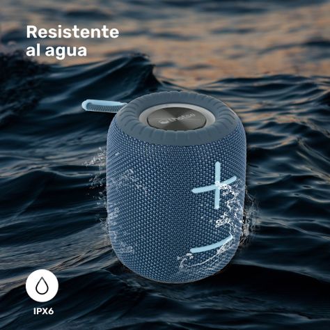 Parlante Portátil Inalámbrico Bluetooth TripGo+ Blue-3