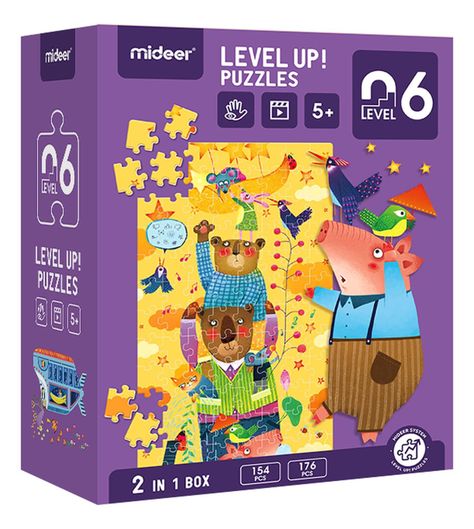 Level Up Puzzles Nivel 6 Imaginación 2 Puzzles MiDeer-1