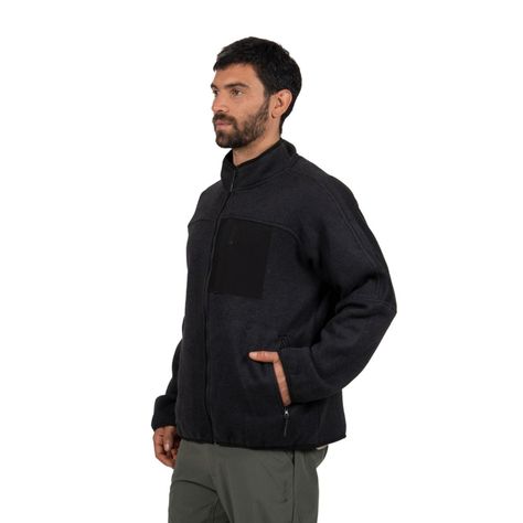 Polar Hombre Tejido Full Zip Middle 84 Lhotse-1