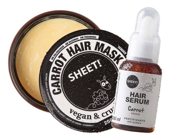 Pack Mascarilla Capilar Y Serum De Zanahoria Sheet-0
