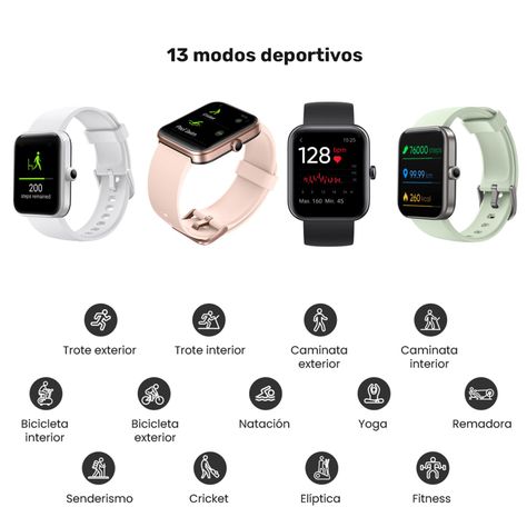 Reloj Smartwatch Lhotse Live 206 Mini Black-6