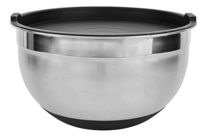 Set 3 Bowls con Tapa Acero Inoxidable Antideslizante Simplit-3