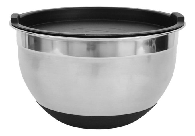 Set 3 Bowls con Tapa Acero Inoxidable Antideslizante Simplit-4